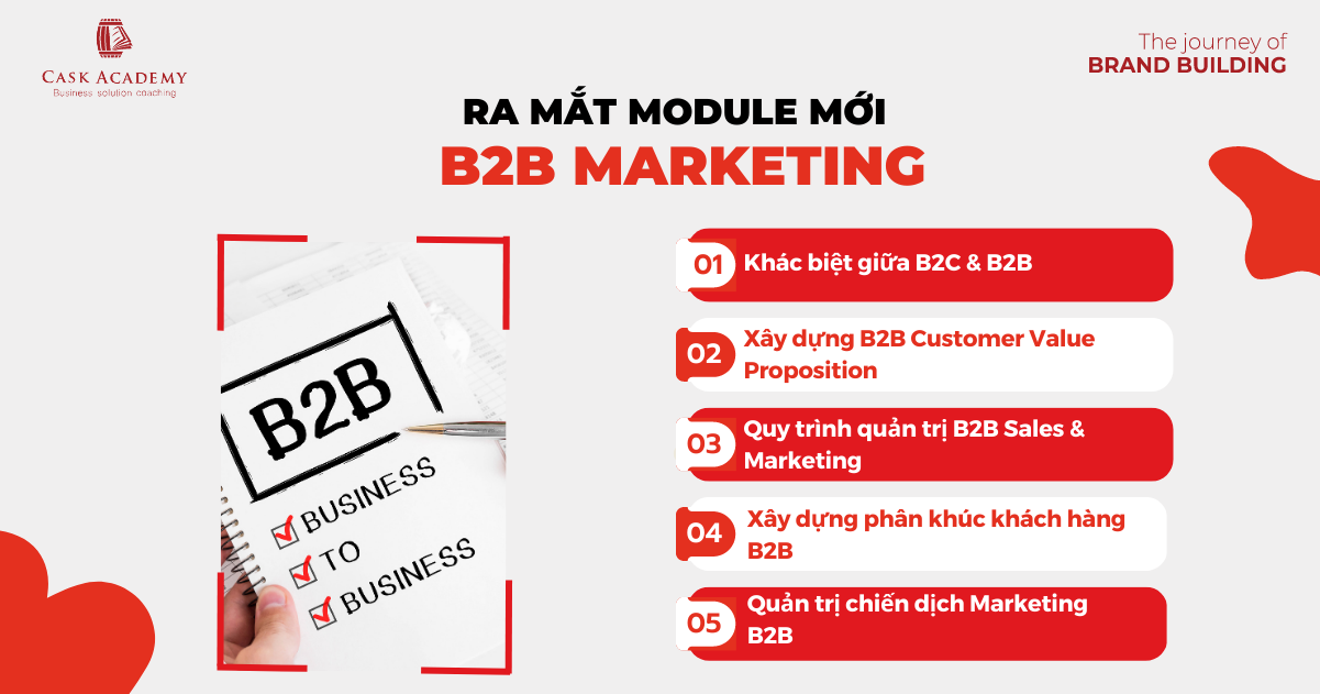 [THÔNG BÁO] Ra mắt Module mới "B2B Marketing"
